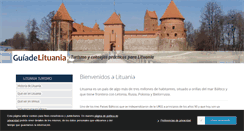 Desktop Screenshot of guiadelituania.com