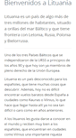 Mobile Screenshot of guiadelituania.com